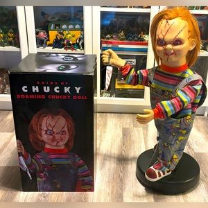 Bride of Chucky Doll Childs Play Horror Movie Halloween 2.5 Feet Talking Figure